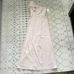 After Six bridesmaid dress in color Cameo, Size 4 brand new with tag, never worn